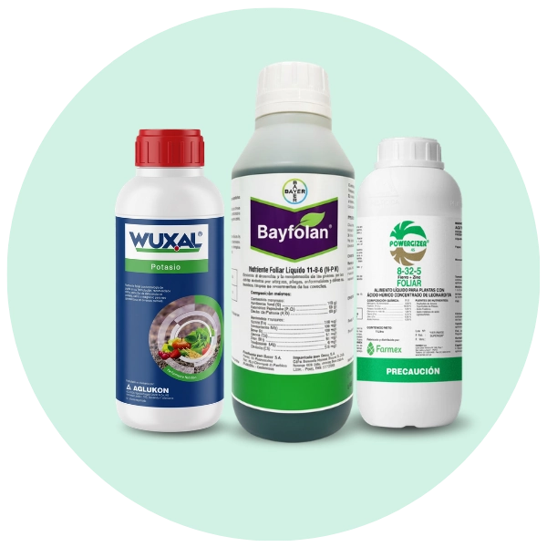 Agroquímicos para cultivos