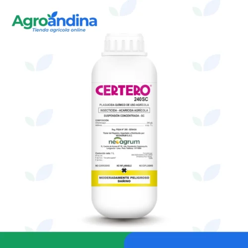 Certero 240 SC Chlorfenapyr 240 g/L insecticida agrícola