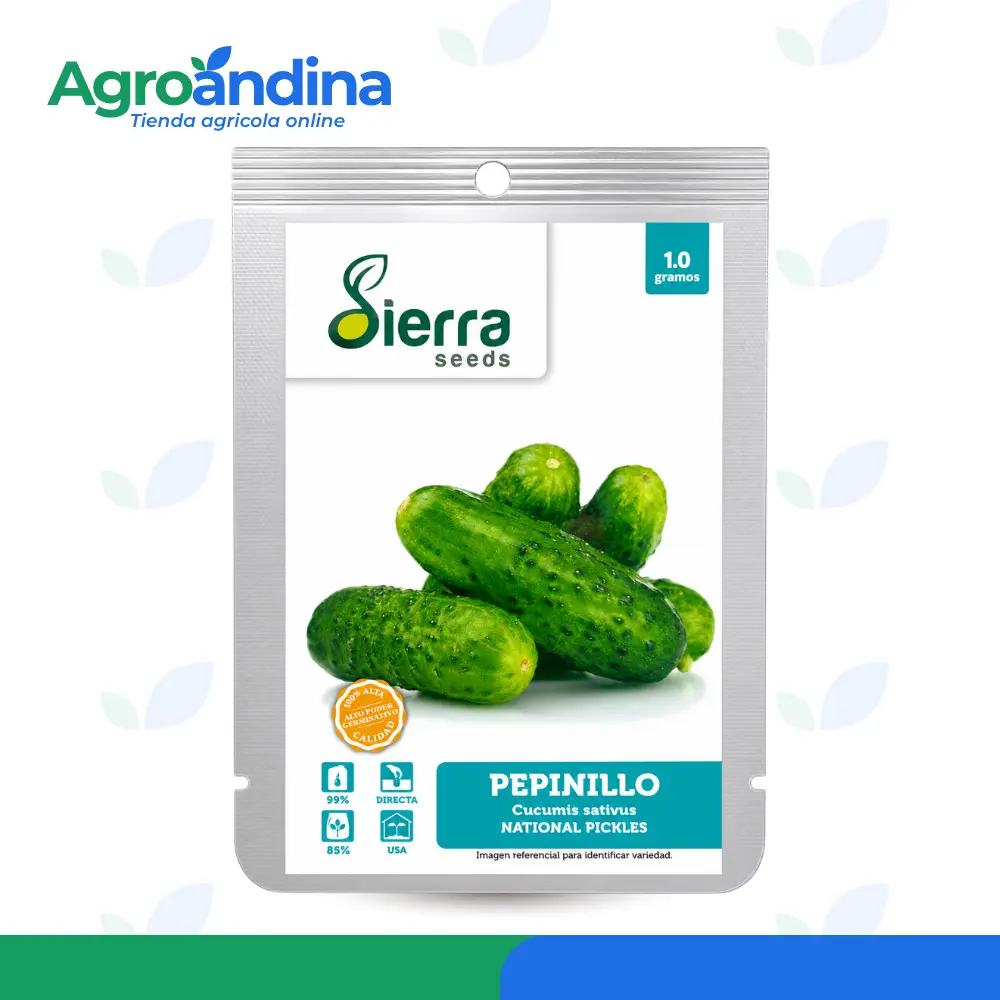 Semillas de Pepinillo National Pickles Sierra Seeds de 1 gramo