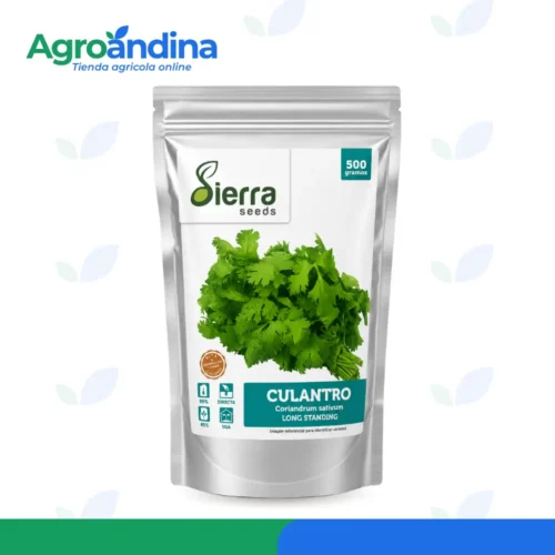 Semillas de culantro 500gr Semillas de culantro Long Standing 500 g Sierra Seeds vista frontal