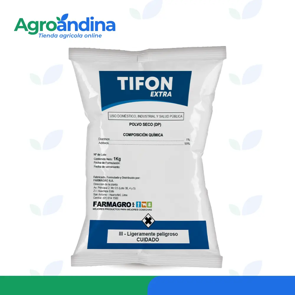 Tifón Extra insecticida en polvo con Diazinon