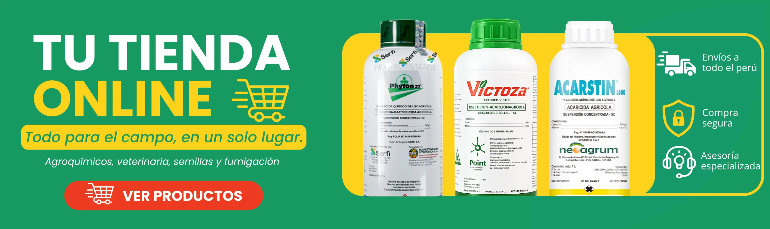 Productos agrícolas y veterinarios Agroandina