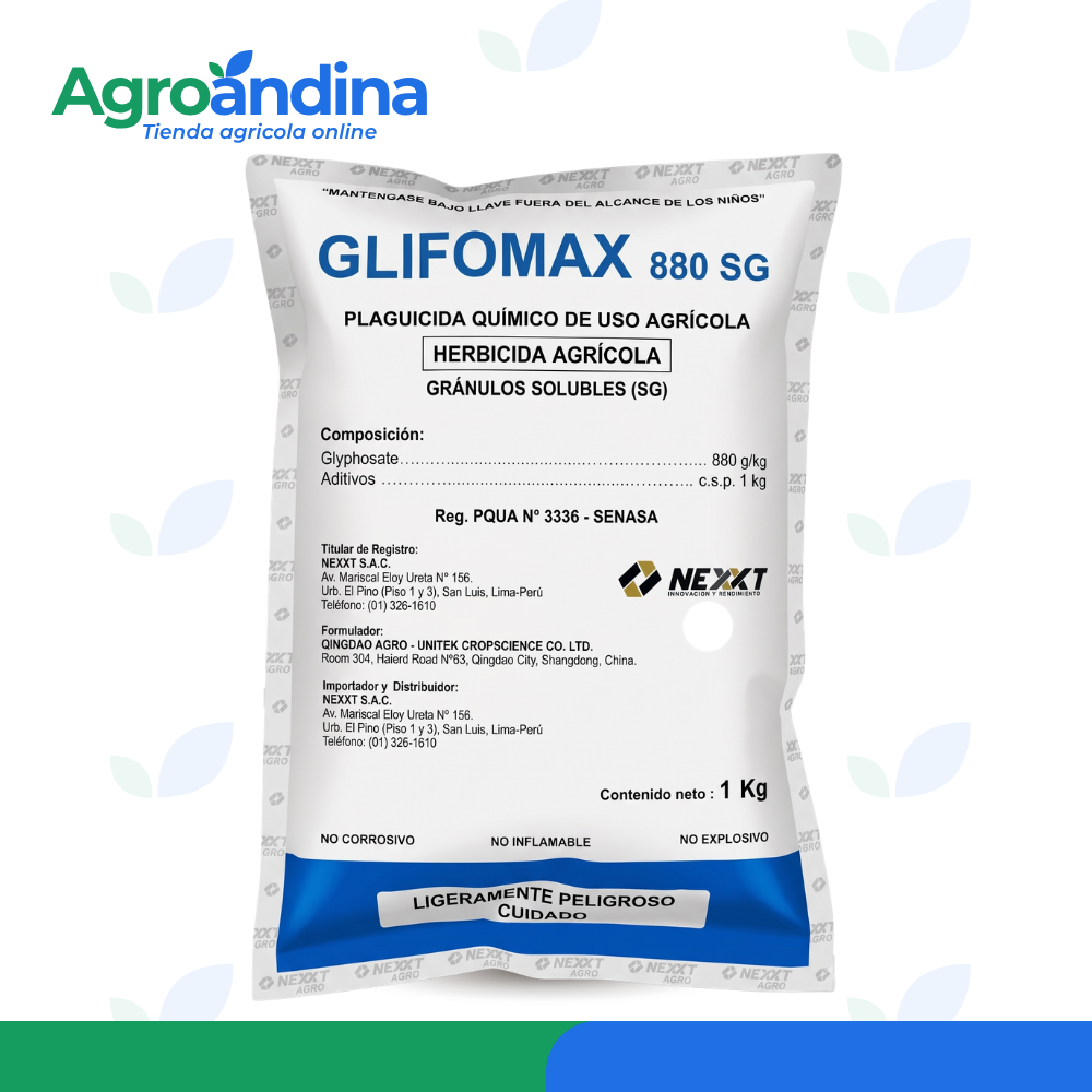 GLIFOMAX 880 SG herbicida sistémico agrícola