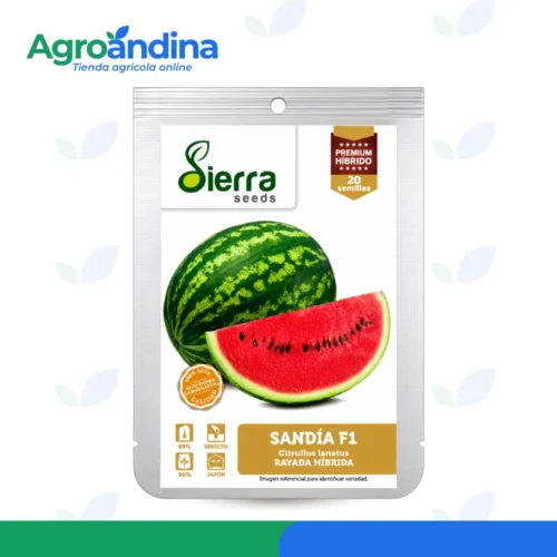 sandia f1 hibrida 20 semillas Semillas de Sandía Rayada F1 Híbrida Sierra Seeds de 20 semillas