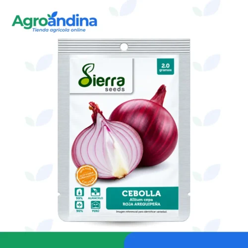Semilla de cebolla roja arequipeña Sierra Seeds 2 g