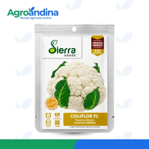 Semilla de coliflor F1 híbrida Sierra Seeds 0.60 g