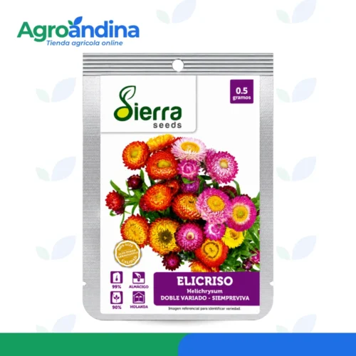Semilla de Elicriso Doble Variado Sierra Seeds 0.5 g Semilla de Elicriso Doble Variado Sierra Seeds 0.5 g