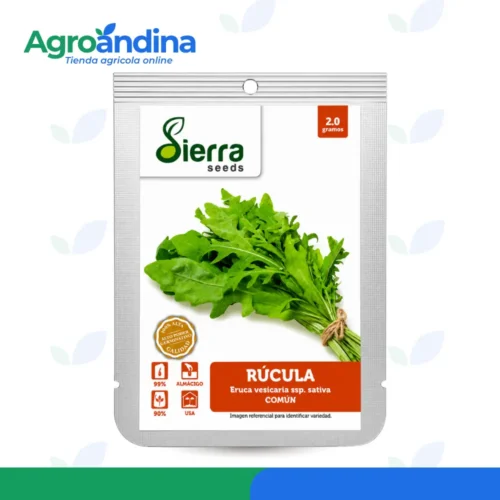 Semillas de Rúcula Común Sierra Seeds 2 g (1) Semillas de rúcula común Sierra Seeds sobre de 2 gramos
