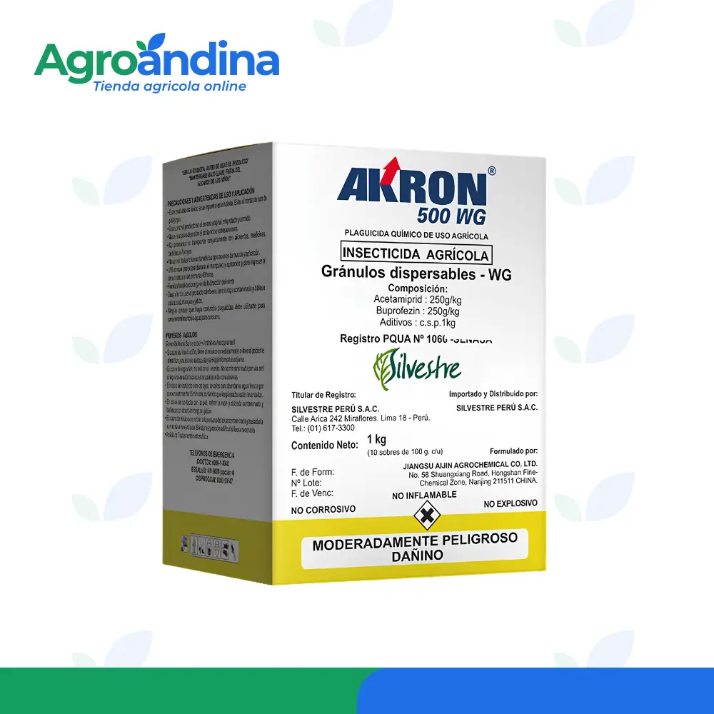 Akron 500 WG insecticida agrícola Silvestre Perú