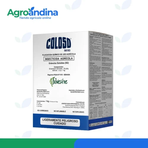 Coloso 50 SG insecticida Emamectin Benzoato 50 g/kg