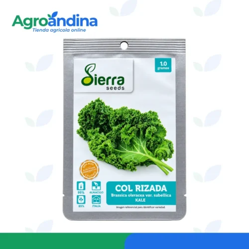 Semilla de col rizada kale Sierra Seeds 1 g