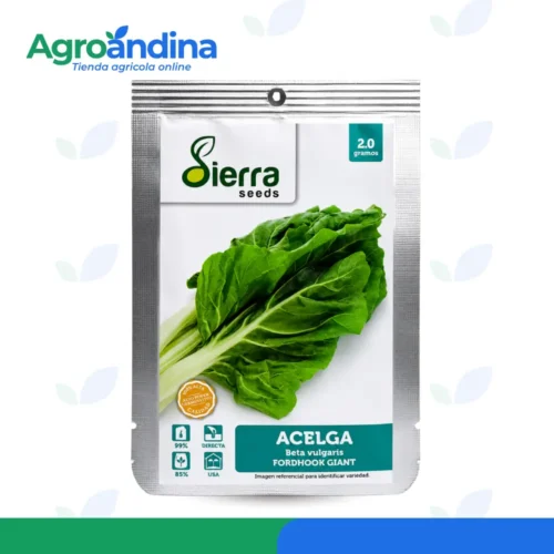 semilla-acelga-fordhook-giant-sierra-seeds-2g Semilla de acelga Fordhook Giant Sierra Seeds sobre de 2 gramos