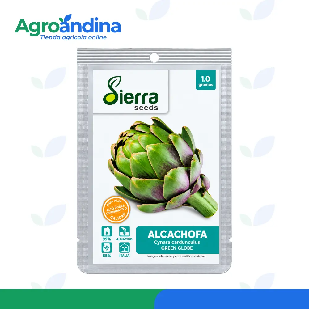 Semilla de alcachofa Green Globe 1 g Sierra Seeds