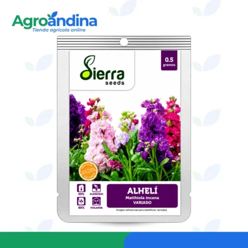 semilla-alheli-variado-sierra-seeds-05g Semilla de Alhelí Variado Sierra Seeds 0.5 g Matthiola incana