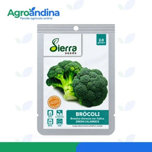Semilla de brócoli Green Calabrece Sierra Seeds 2 g