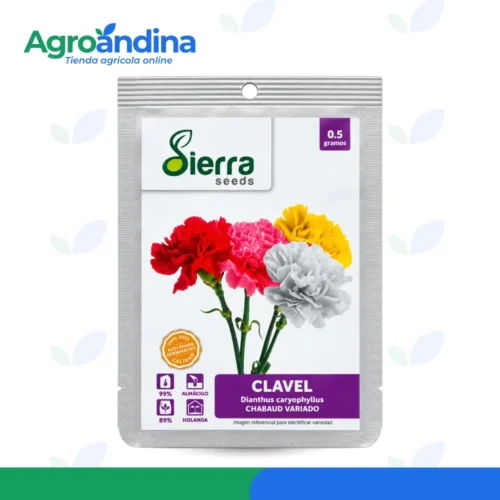 Semilla de Clavel Chabaud Variado Sierra Seeds 0.5 g