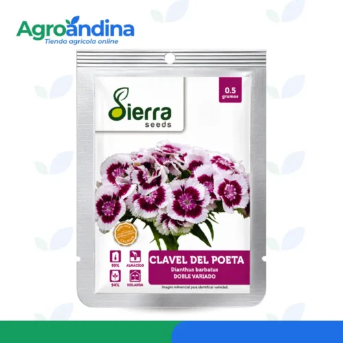 Semilla de Clavel del Poeta Doble Variado Sierra Seeds 0.5 g
