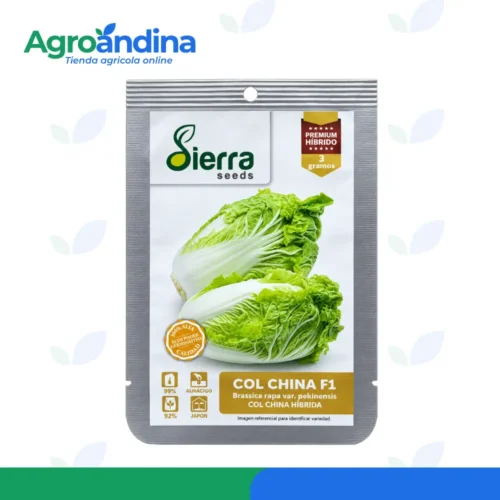 Semilla de Col China F1 Sierra Seeds 3 g