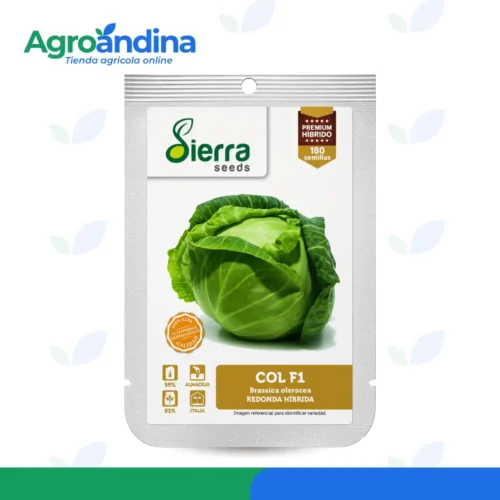 Semilla de col F1 híbrida Sierra Seeds 180 semillas