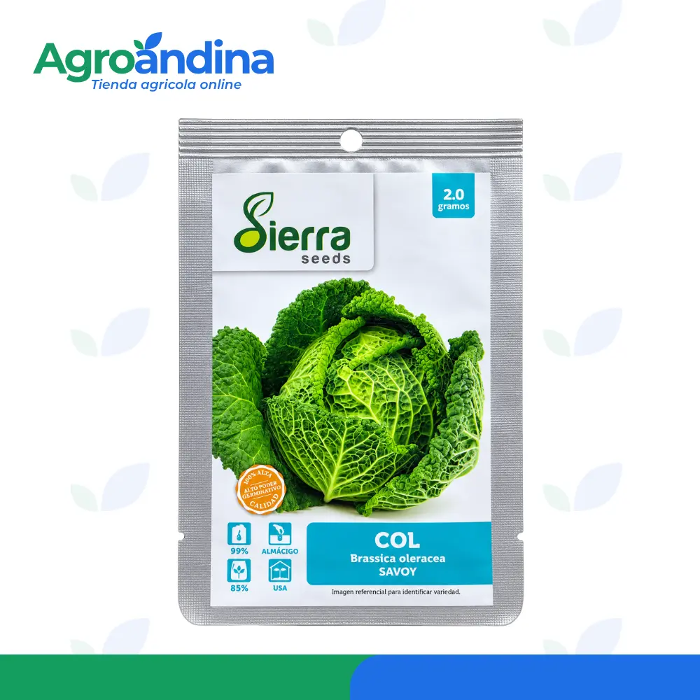 semilla-col-savoy-2g-sierra-seed Semilla de Col Savoy 2 g Sierra Seeds
