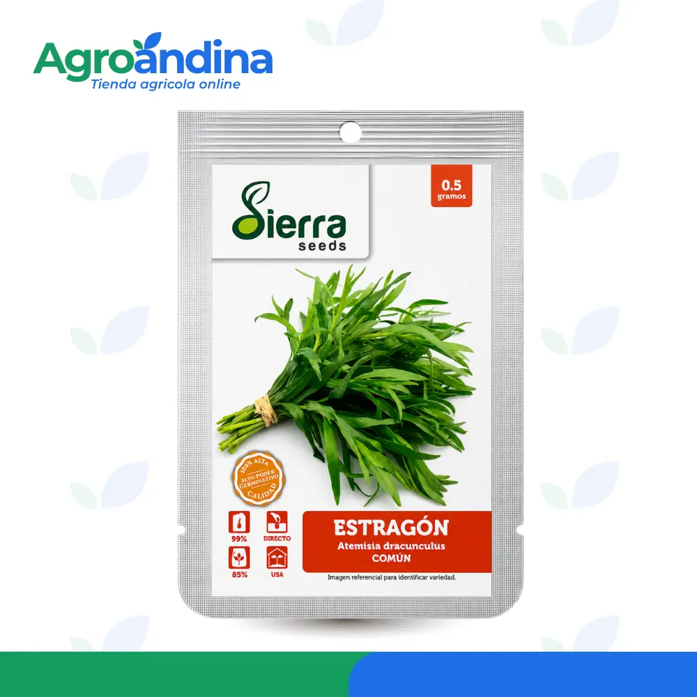 Semilla de Estragón Común Sierra Seeds en sobre de 0.5 gramos