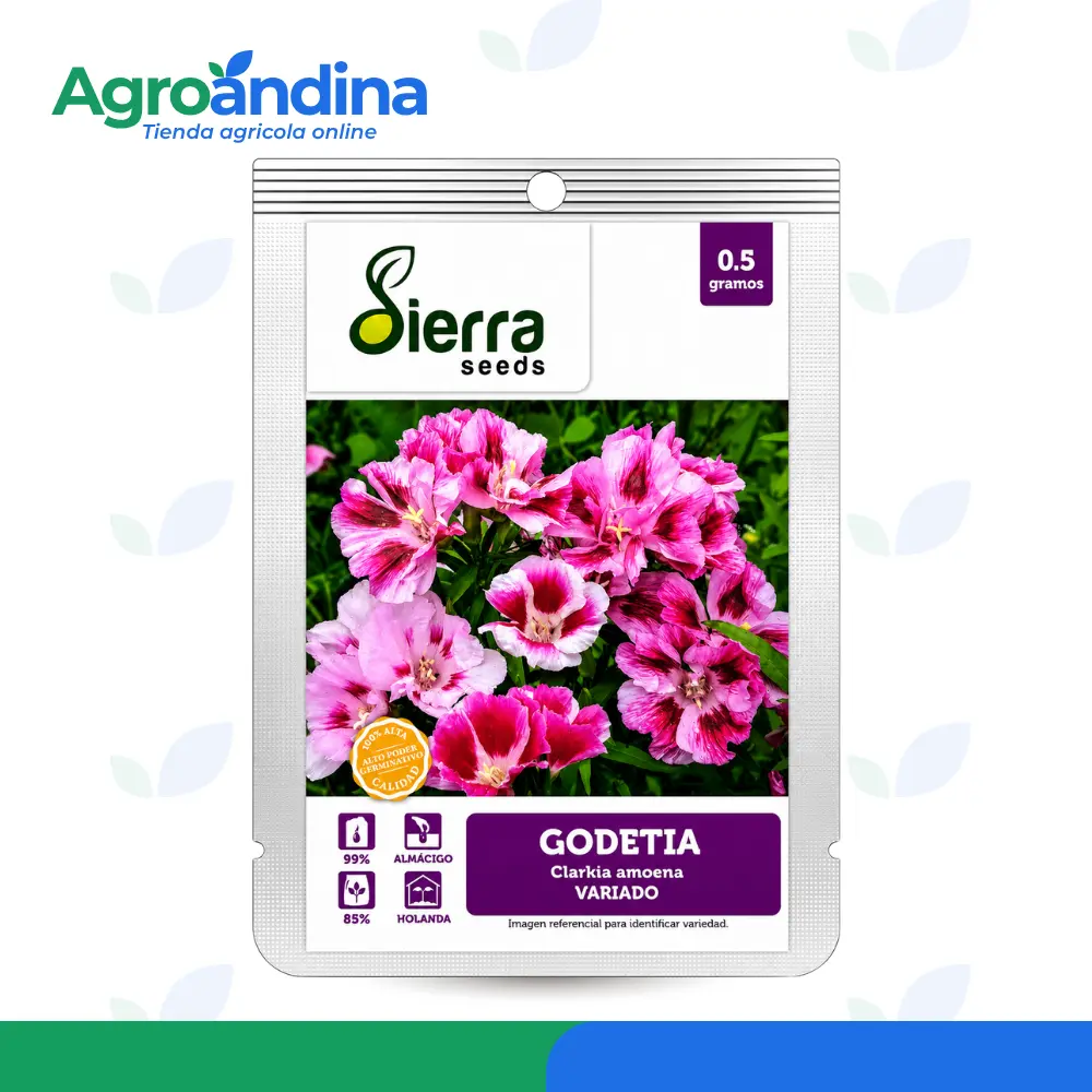Semilla de Godetia Variada Sierra Seeds 0.5 g