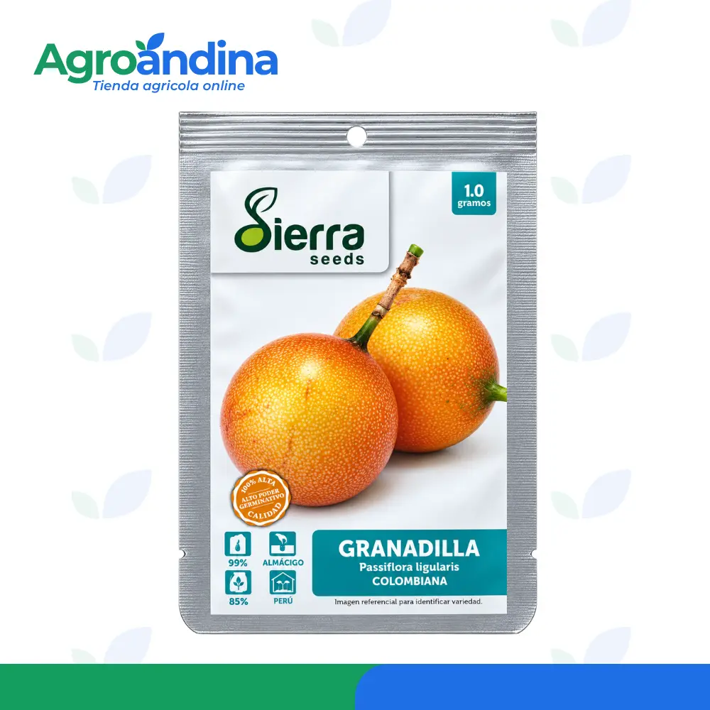 Semilla de granadilla colombiana Sierra Seeds 1 g