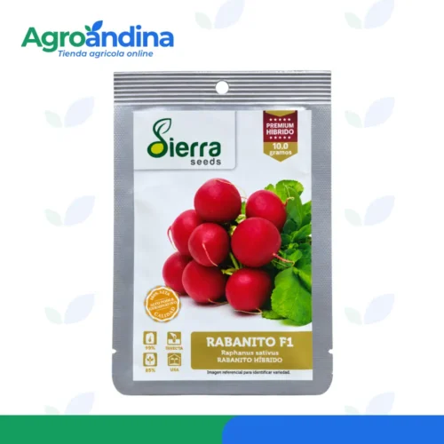 Semilla de Rabanito F1 Híbrida Sierra Seeds 10 g