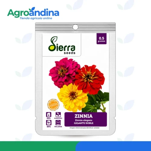 semilla-zinnia-gigante-doble-sierra-seeds-05g Semilla de Zinnia Gigante Doble Sierra Seeds 0.5 g