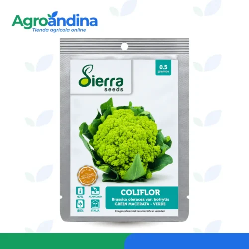 Semillas de coliflor Green Macerata Verde Sierra Seeds 0.5 g