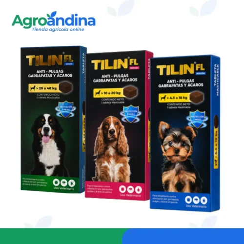 Tilin FL para perros en presentaciones pequeño, mediano y grande